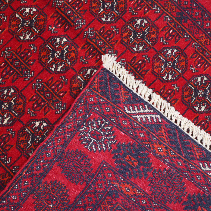  Afghan wool rug, cultural rugs, heritage Bokhara rug, 