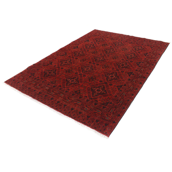 Handcrafted Khal Mohammadi Rug, Afghan Wool Rug, 
