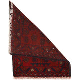 Nomadic Handwoven Wool Floor Rug 1.8x1.4 ft