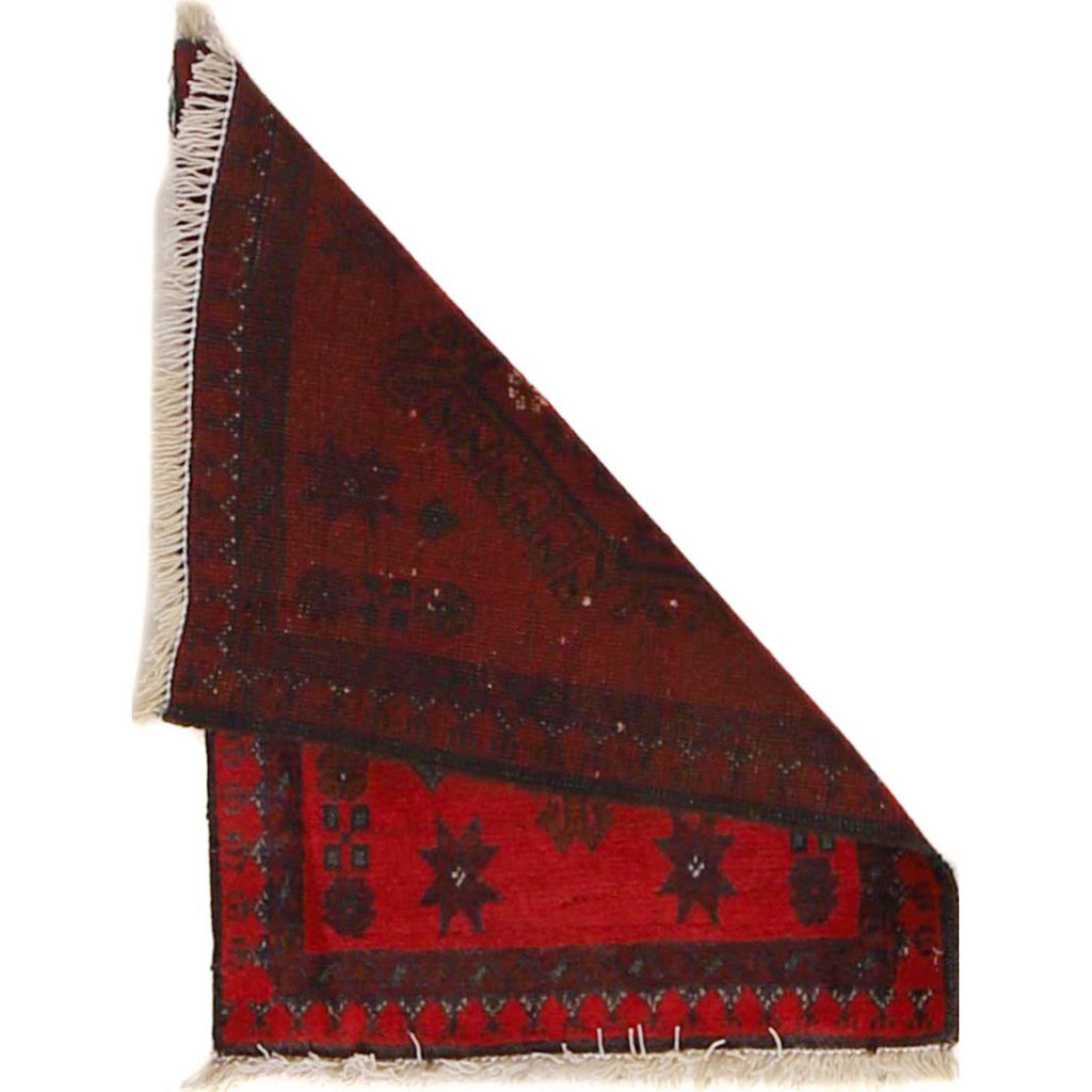 Afghan Wool Small Rug 1.8x1.3 ft