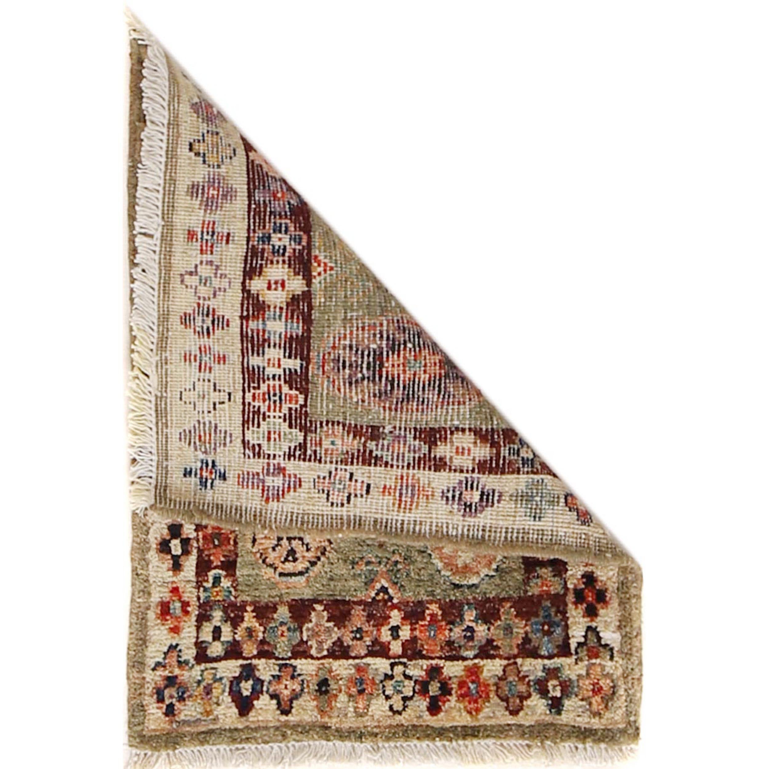 Authentic Afghan Wool Doormat 1.96x1.47 Ft