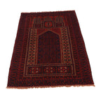 Prayer Rug Afghan Pattern 4.3x2.4 ft