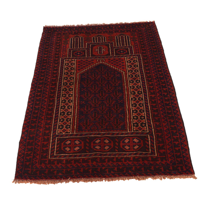 Prayer Rug Afghan Pattern 4.3x2.4 ft
