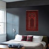 Prayer Rug Afghan Pattern 4.3x2.4 ft