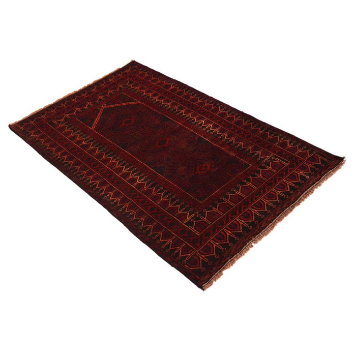 Afghan Skill Prayer Rug 4.5x2.8 ft