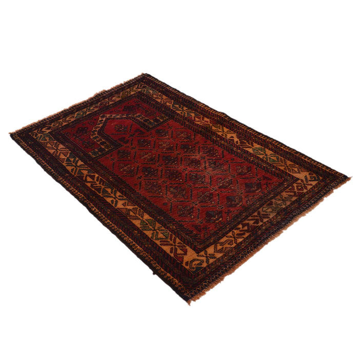 Afghan Crafted Worship Mat 4x2.6 ft