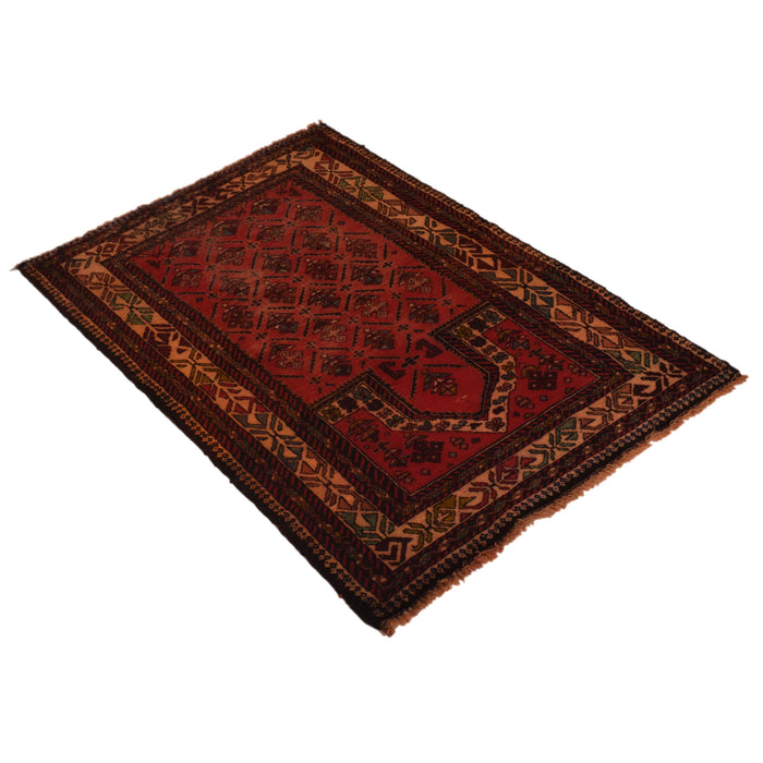 Afghan Crafted Worship Mat 4x2.6 ft