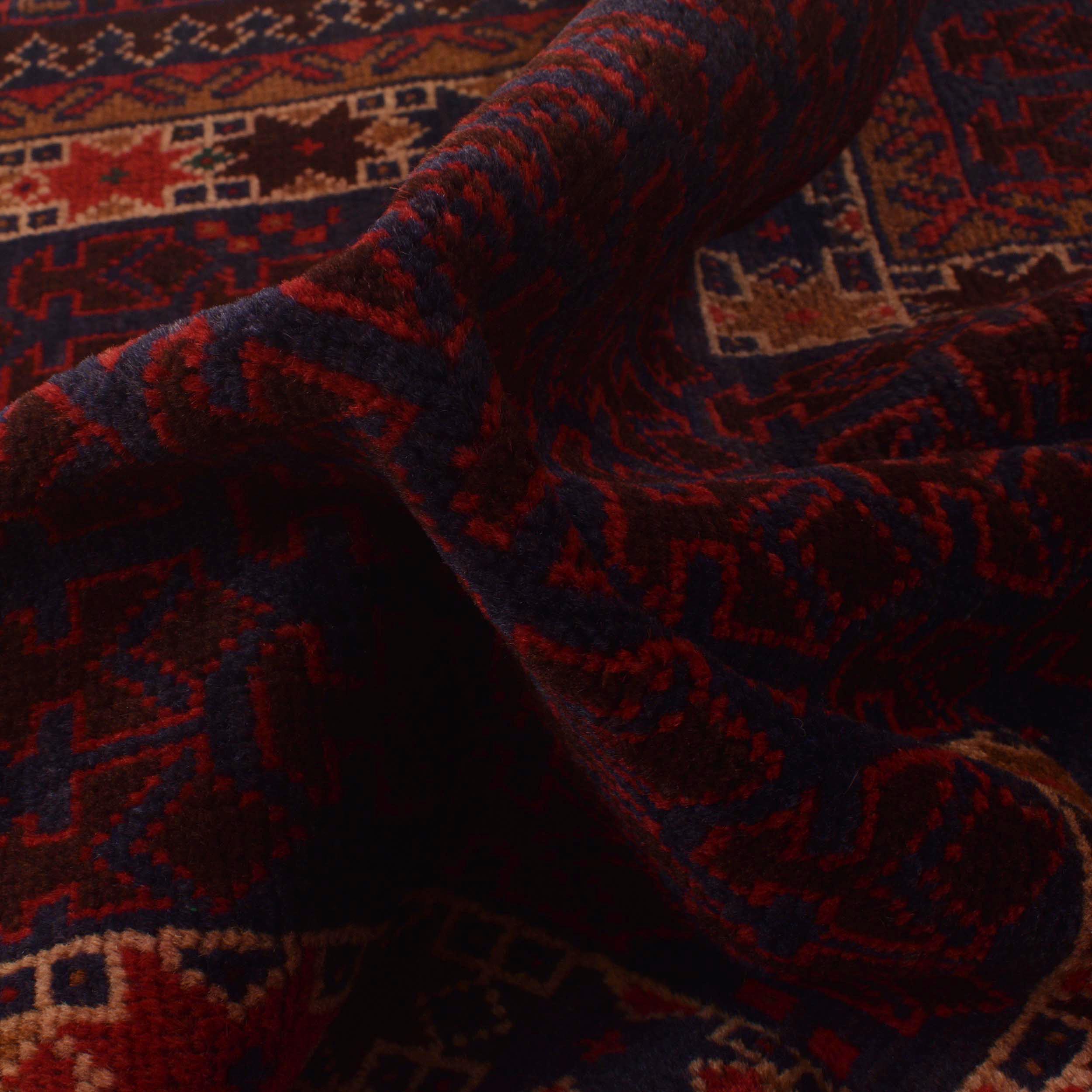 Afghan Nomad Woven Prayer 4.5x2.8 ft