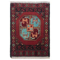 Beautiful Afghan Wool Doormat 1.97x1.38 Ft