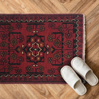 Afghan Tribal Door Mat 1.9x1.3 ft