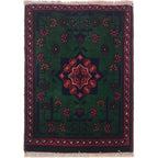 Artisan Afghan Wool Door Mat 1.87x1.31 Ft