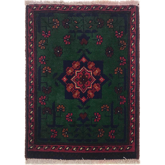 Artisan Afghan Wool Door Mat 1.87x1.31 Ft