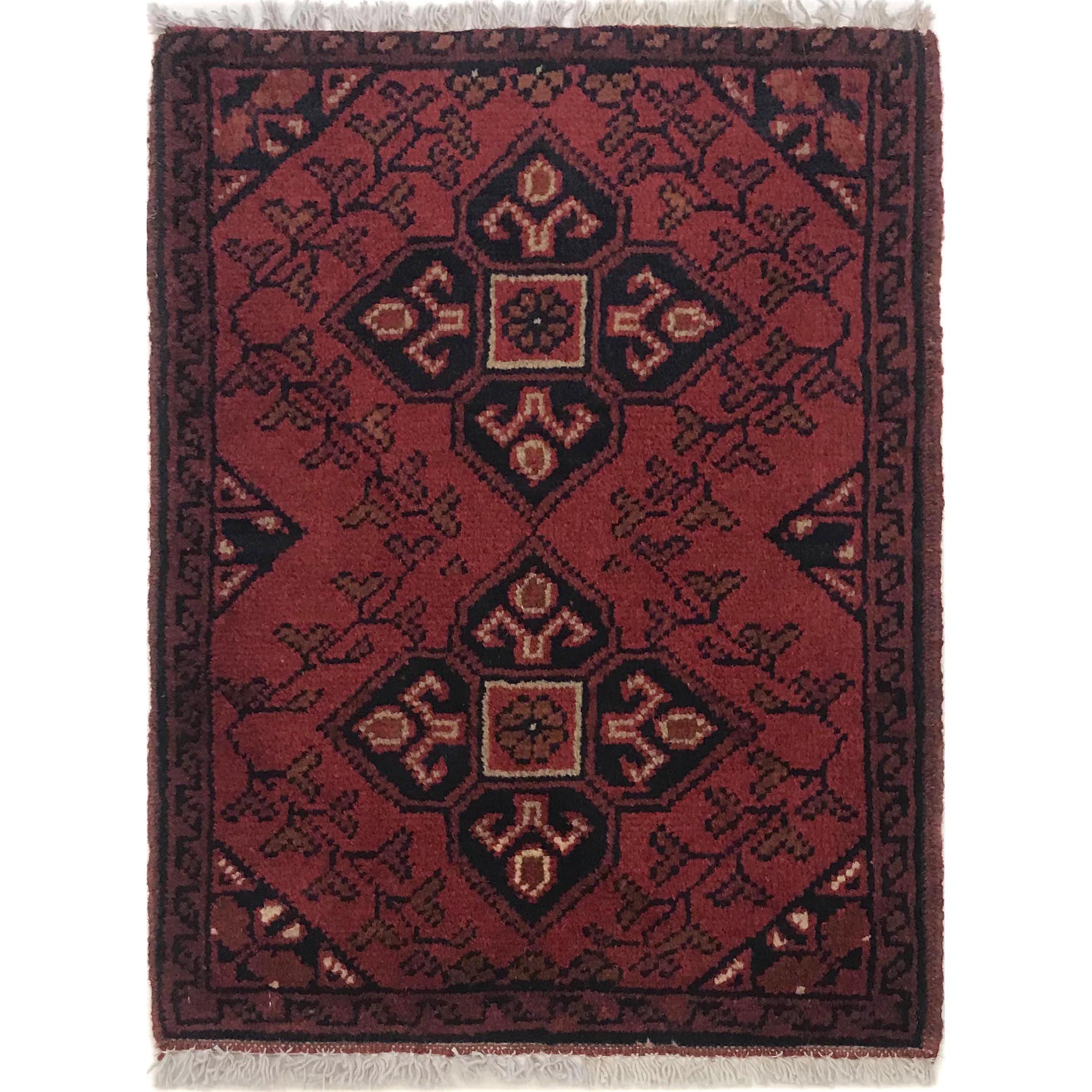 Afghan Wool Entry Doormat 2.1x1.4 ft