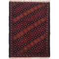 Afghan Nomadic Wool Mat 1.9x1.3 ft