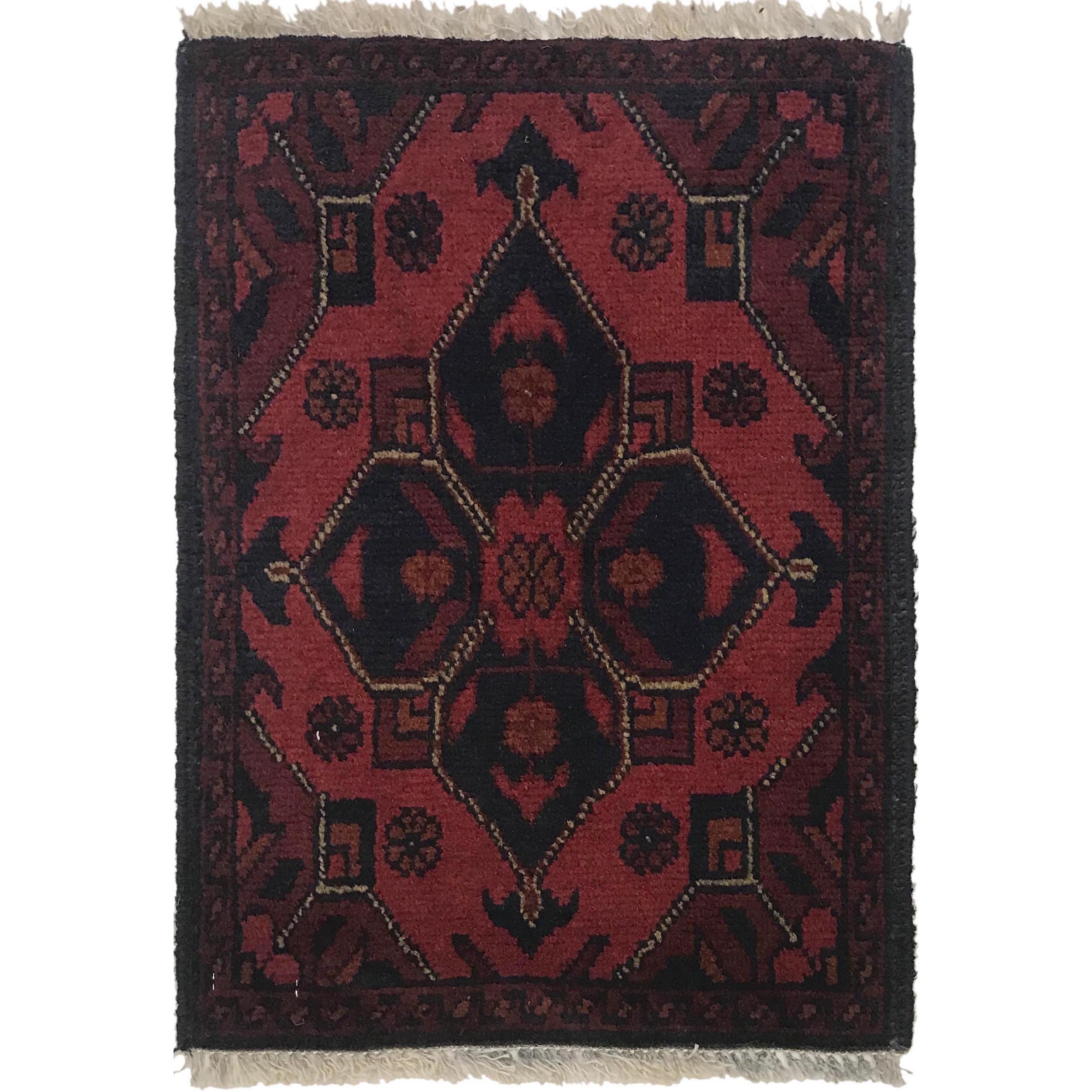Afghan Tribal Entryway Mat 1.8x1.2 ft