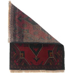 Afghan Wool Home Threshold Mat 1.9x1.3 ft