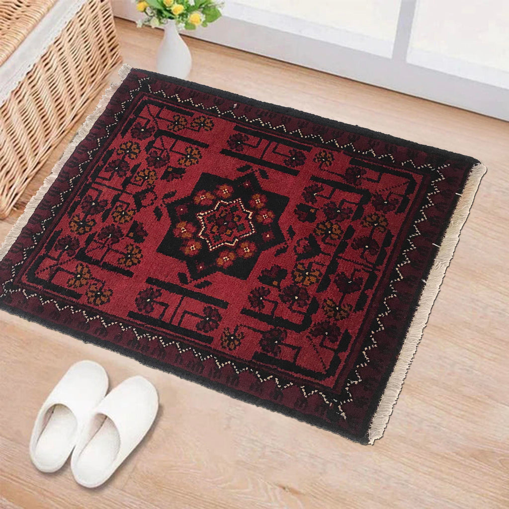 Afghan Wool Durable Door Mat 1.8x1.4 ft