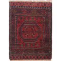 Afghan Wool Compact Door Rug 1.9x1.3 ft