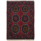Afghan Wool Daily Use Mat 1.9x1.3 ft