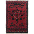 Afghan Wool Tribal Floor Mat 1.9x1.2 ft