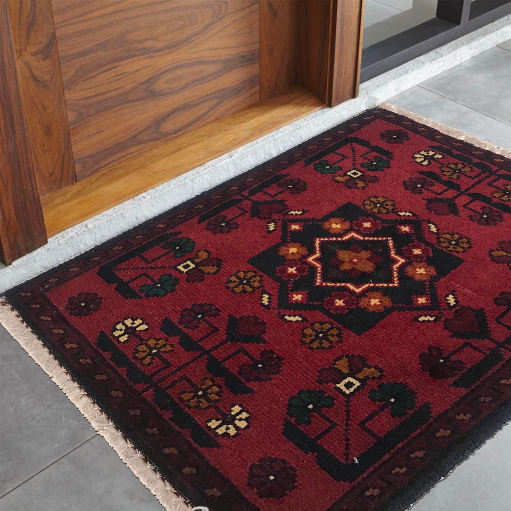 Tribal Afghan Entry Doormat 1.9x1.3 ft