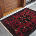Tribal Afghan Entry Doormat 1.9x1.3 ft