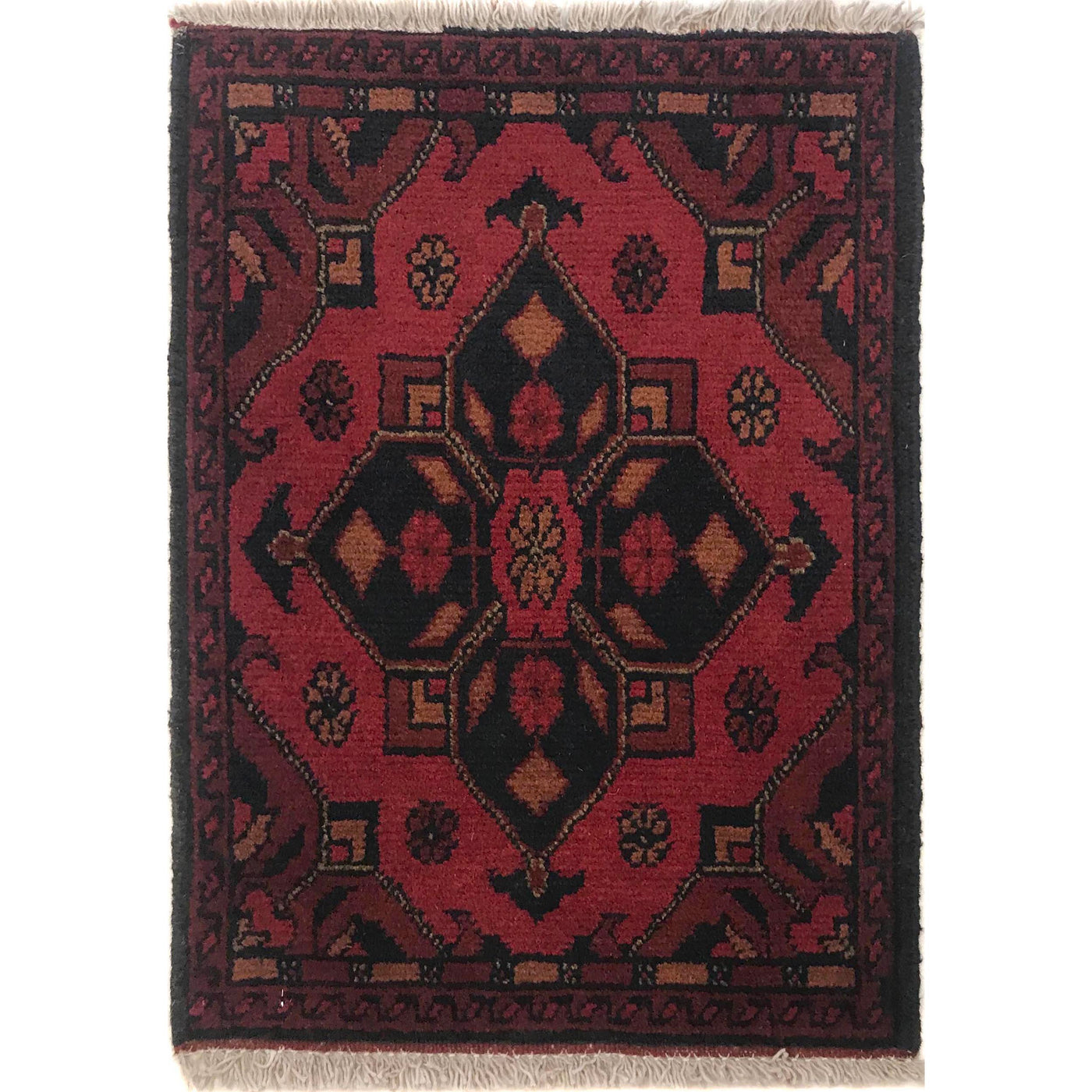 Handmade Wool Door Mat 1.9x1.3 ft