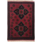 Decorative Tribal Door Rug 2x1.4 ft