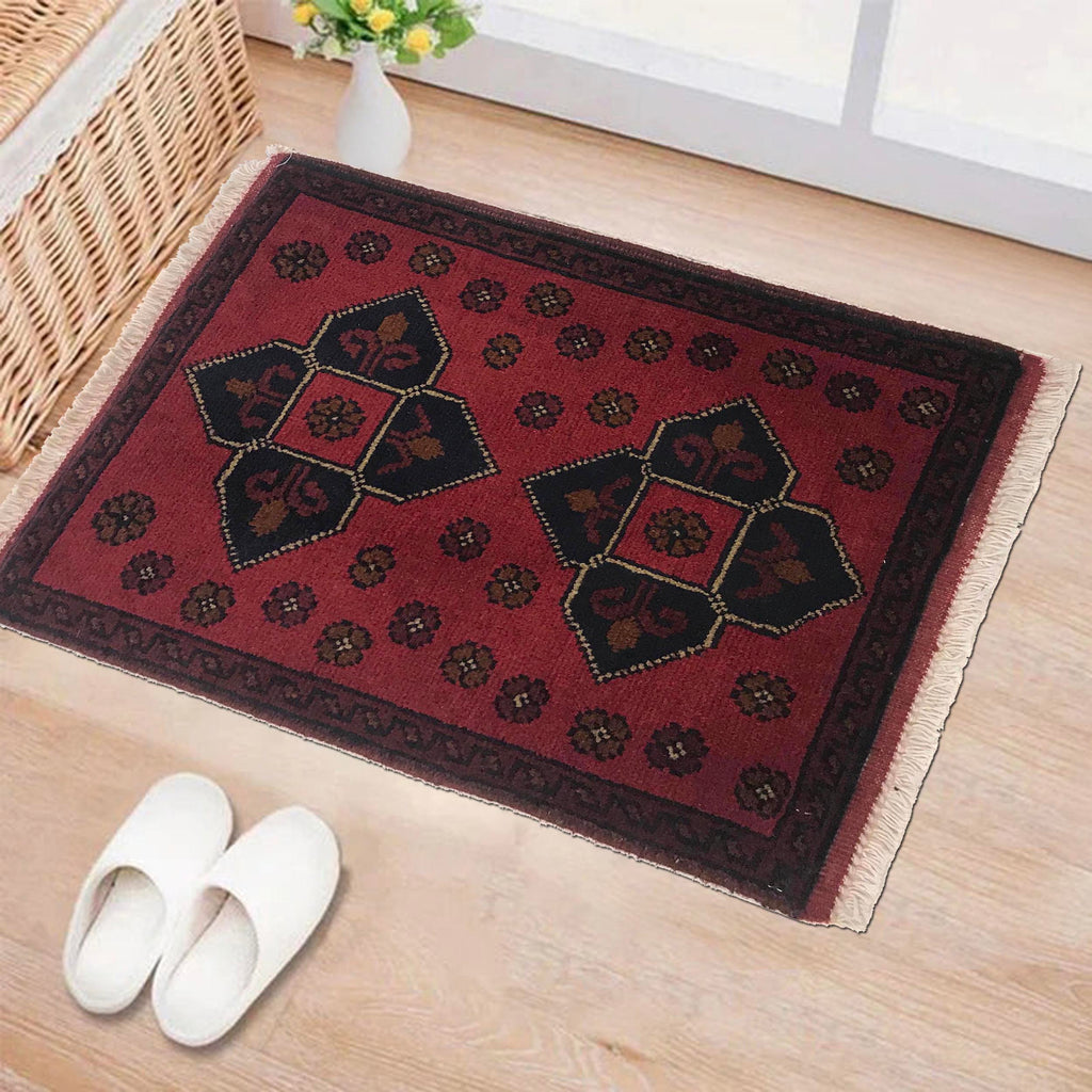 Decorative Tribal Door Rug 2x1.4 ft