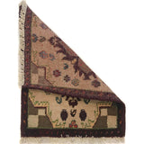 Wool Tribal Crafted Door Mat 1.9x1.4 ft