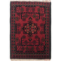 Ethnic Afghan Entry Rug 1.9x1.3 ft