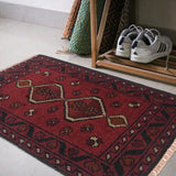 Soft Woven Doorway Mat 1.9x1.4 ft