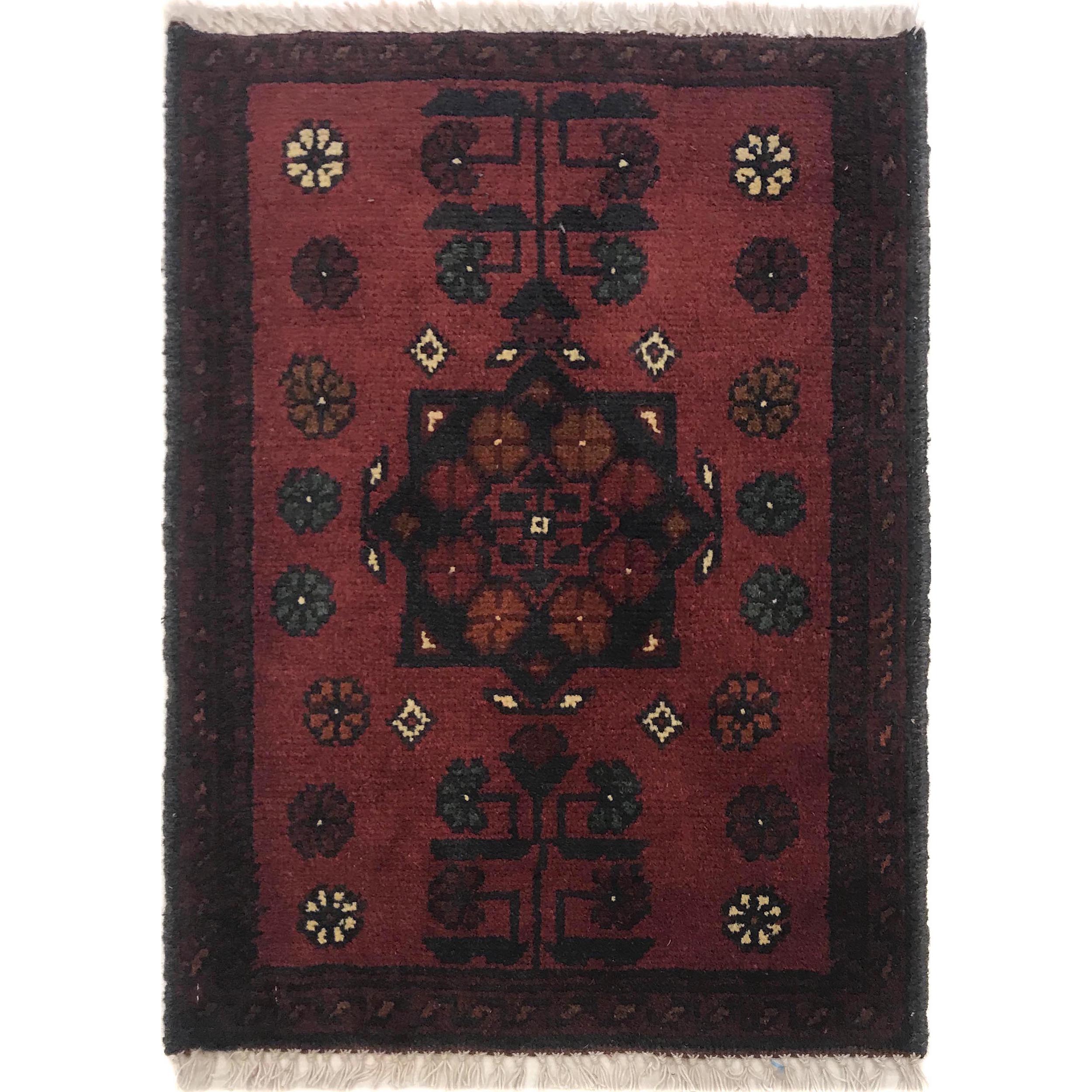 Crafted Afghan Entry Mat 1.9x1.4 ft