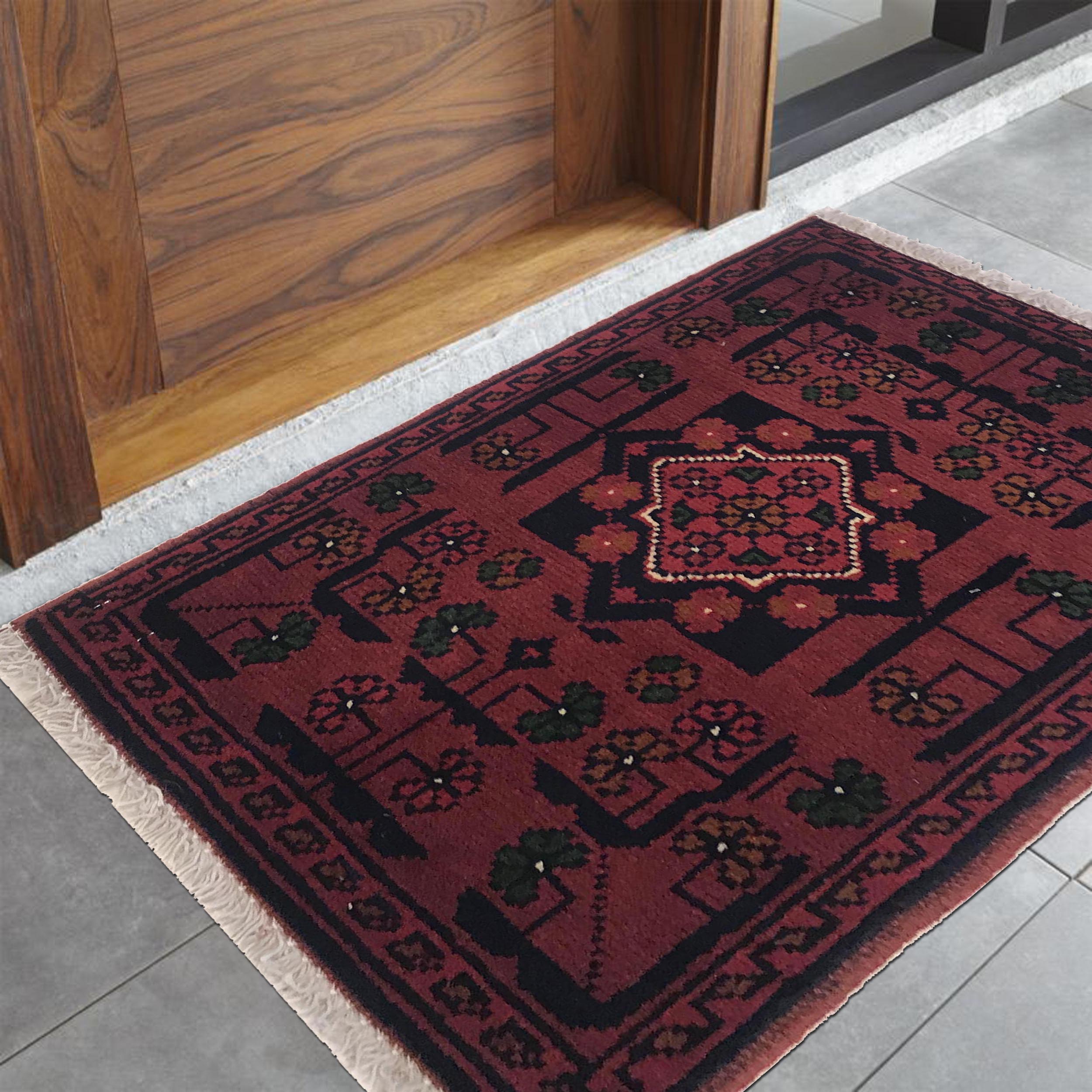 Cultural Afghan Door Mat 1.9x1.3 ft