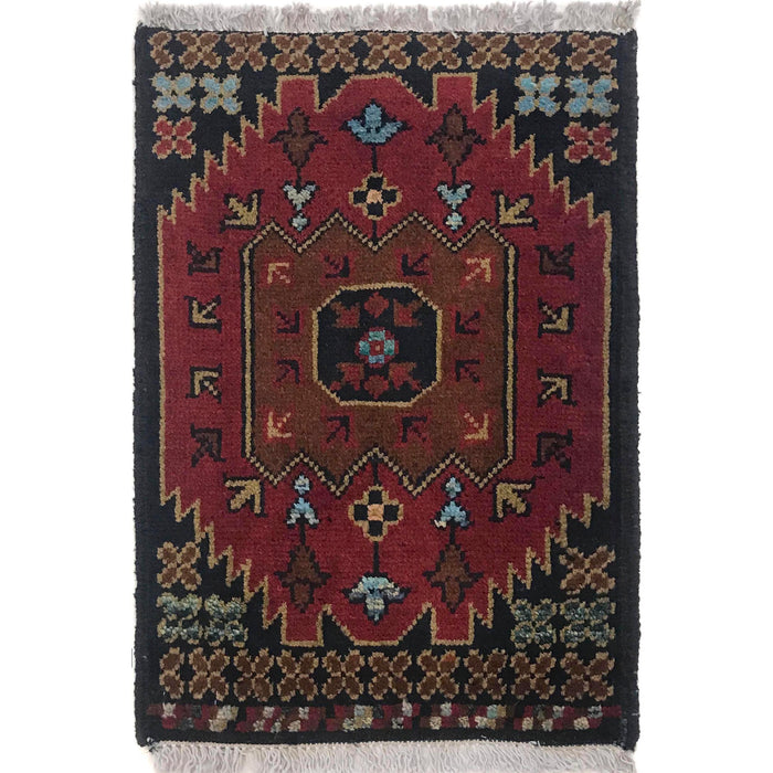Mini Nomadic Wool Home Rug 1.8x1.2 ft