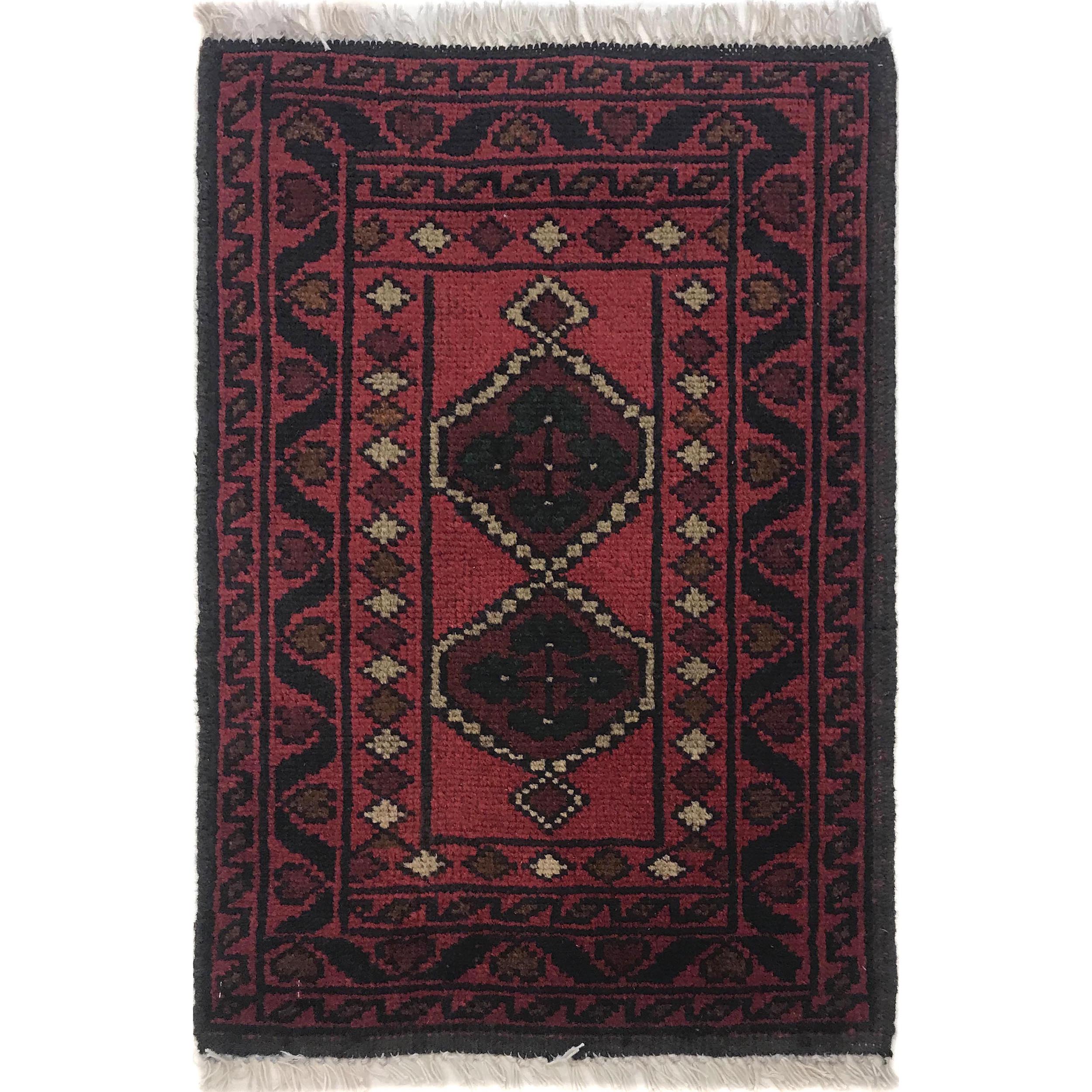 Handwoven Artisan Door Rug 1.9x1.3 ft