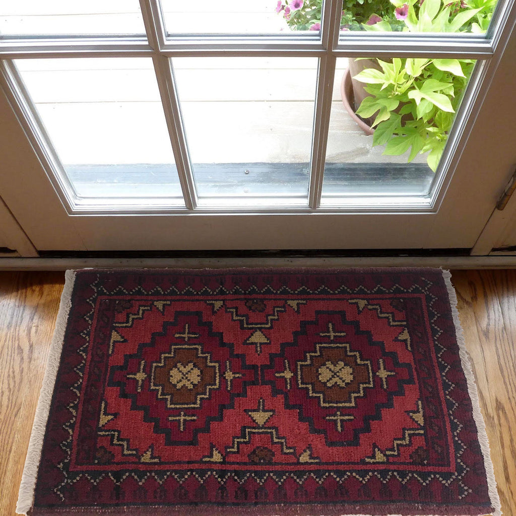 Ethnic Wool Entry Doormat 1.9x1.2 ft