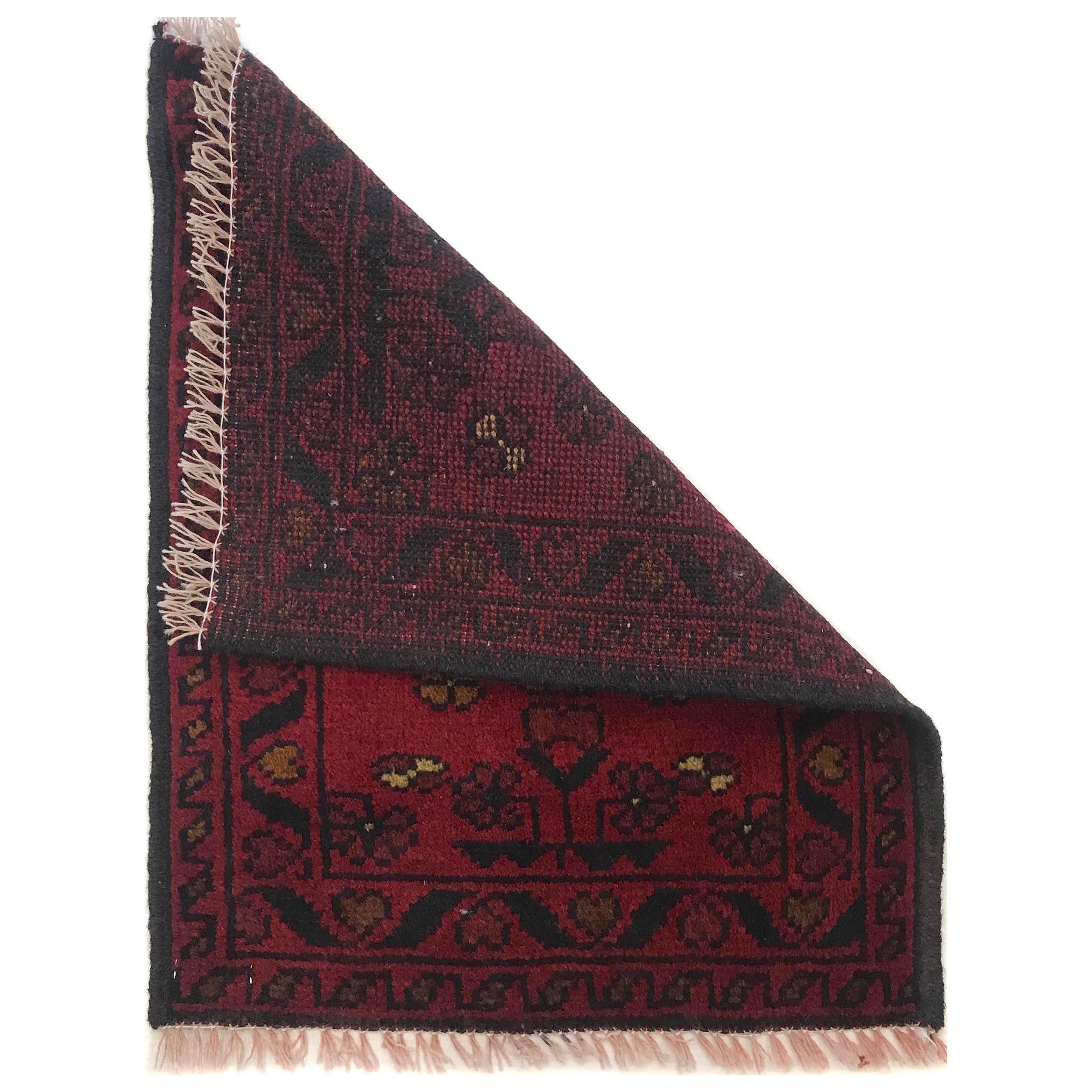 Woolen Nomadic Foot Rug 1.8x1.4 ft