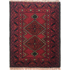 Afghan Artisan Entry Mat 1.9x1.4 ft
