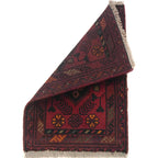 Handcrafted Nomadic Home Rug 1.9x1.3 ft