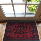 Cozy Handmade Floor Entry Mat 1.9x1.3 ft