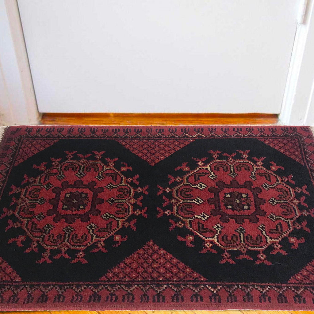 Woolen Cultural Entry Mat 2.1x1.2 ft