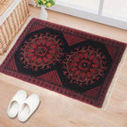 Soft Handwoven Mini Rug 2.1x1.3 ft