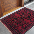 Nomadic Crafted Woolen Door Rug 1.6x1.2 ft