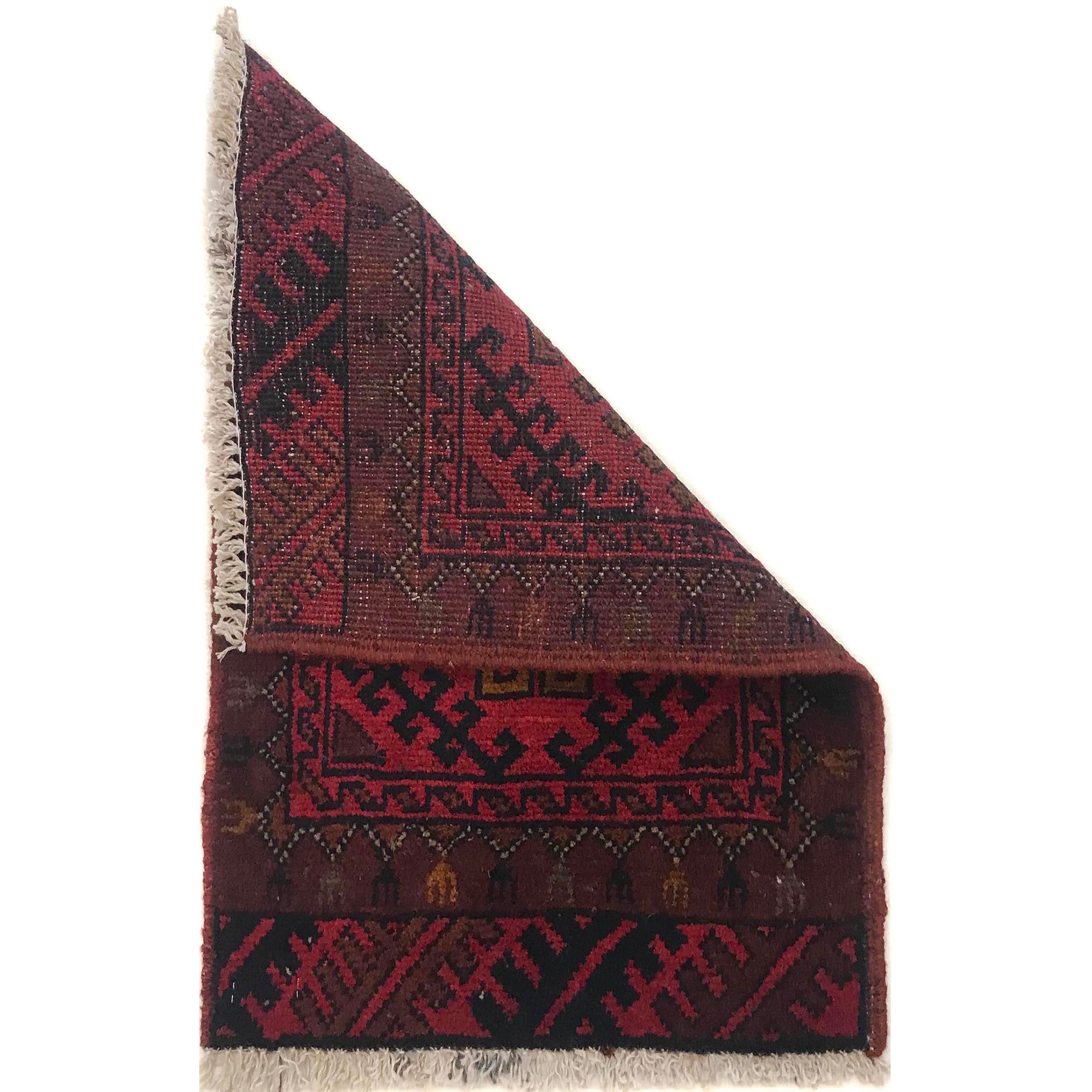 Artisanal Soft Weave Doorstep Mat 2x1.4 ft