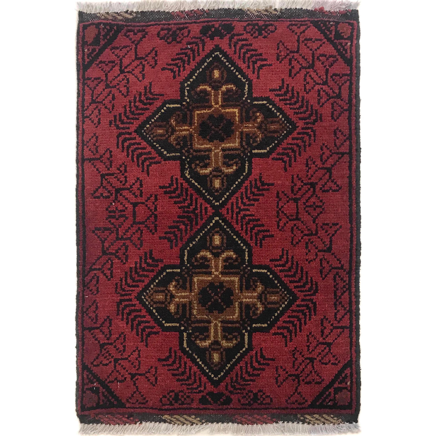 Woolen Handcrafted Home Door Mat 2x1.4 ft