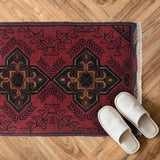 Woolen Handcrafted Home Door Mat 2x1.4 ft