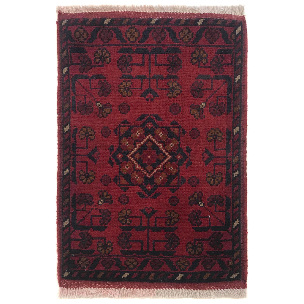 Tribal Nomad Mini Woven Floor Rug 2x1.4 ft