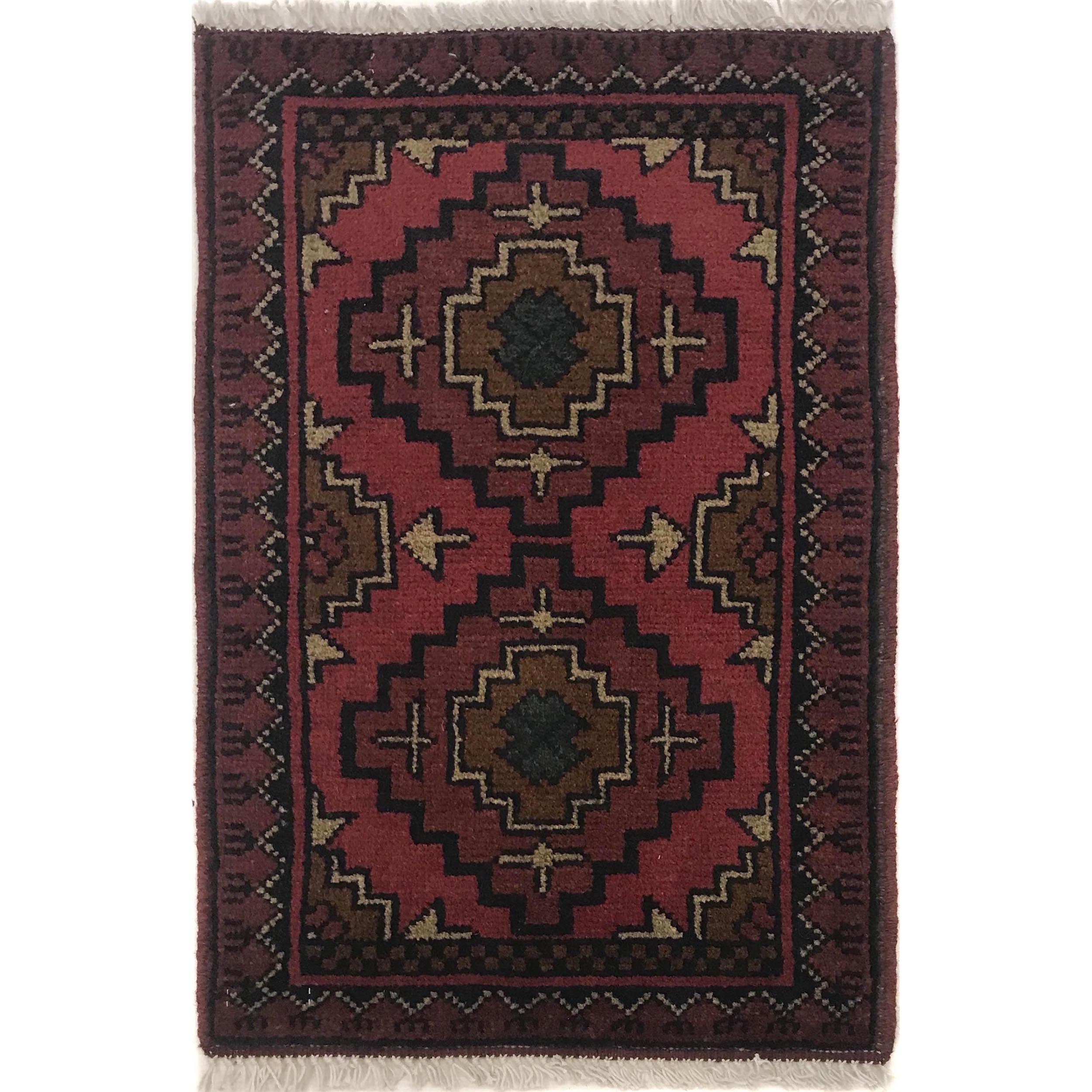 Timeless Handwoven Doorstep Mat 2.1x1.3 ft