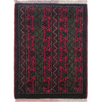 Afghan Wool Handcrafted Entry Mat 2x1.4 ft